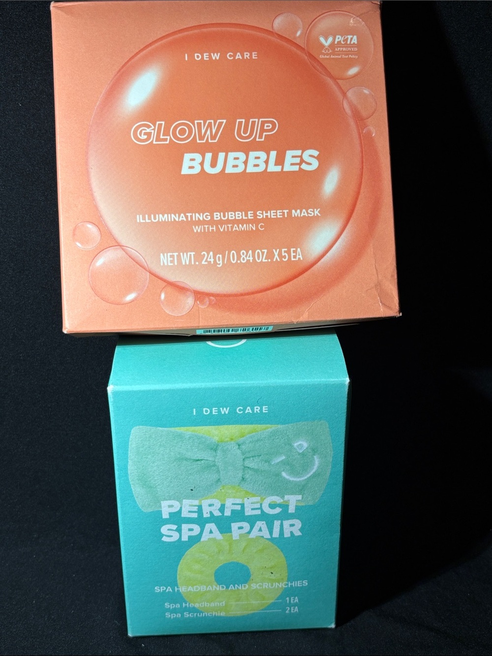 I dew care bundle - sheet masks and headband